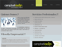 Tablet Screenshot of campbell-ec.com